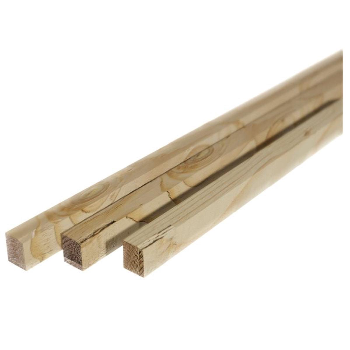 3/4 x 0.75, Pine, Clear, Kiln Dried, Surfaced on 4 Sides
