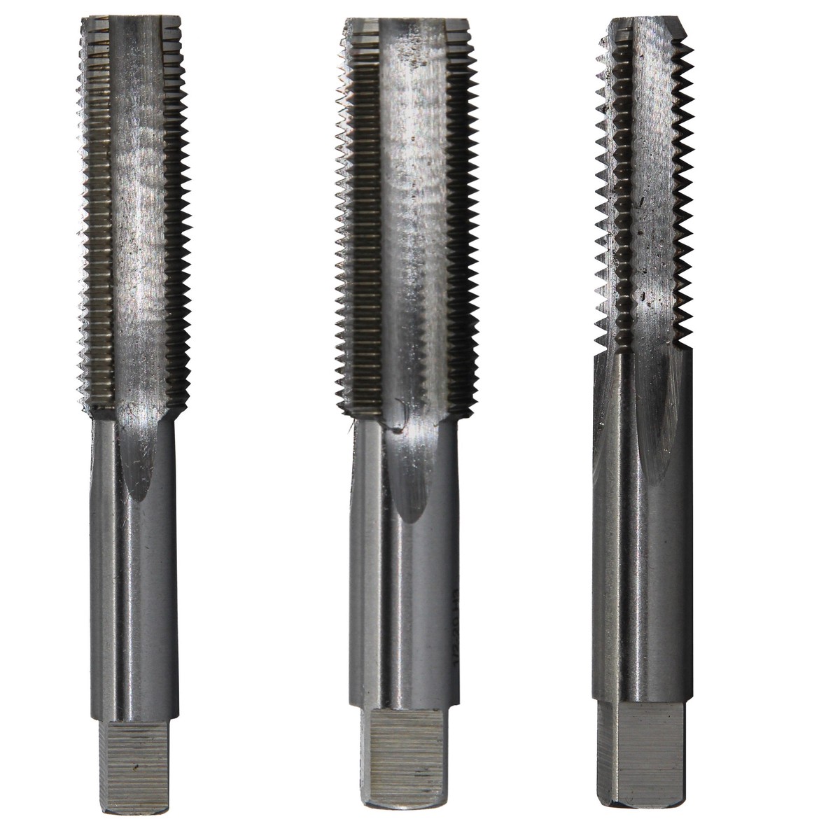 3/8″-24 UNF HSS Left 4 Flute Tap Set
