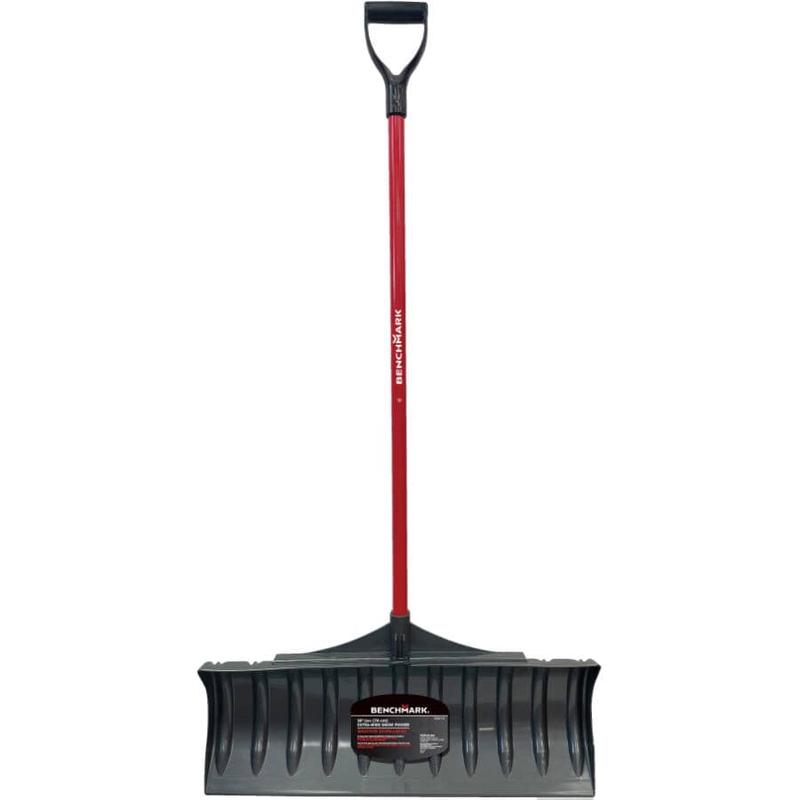 30″ Poly Blade Snow Shovel – with Fiberglass D-Grip Handle