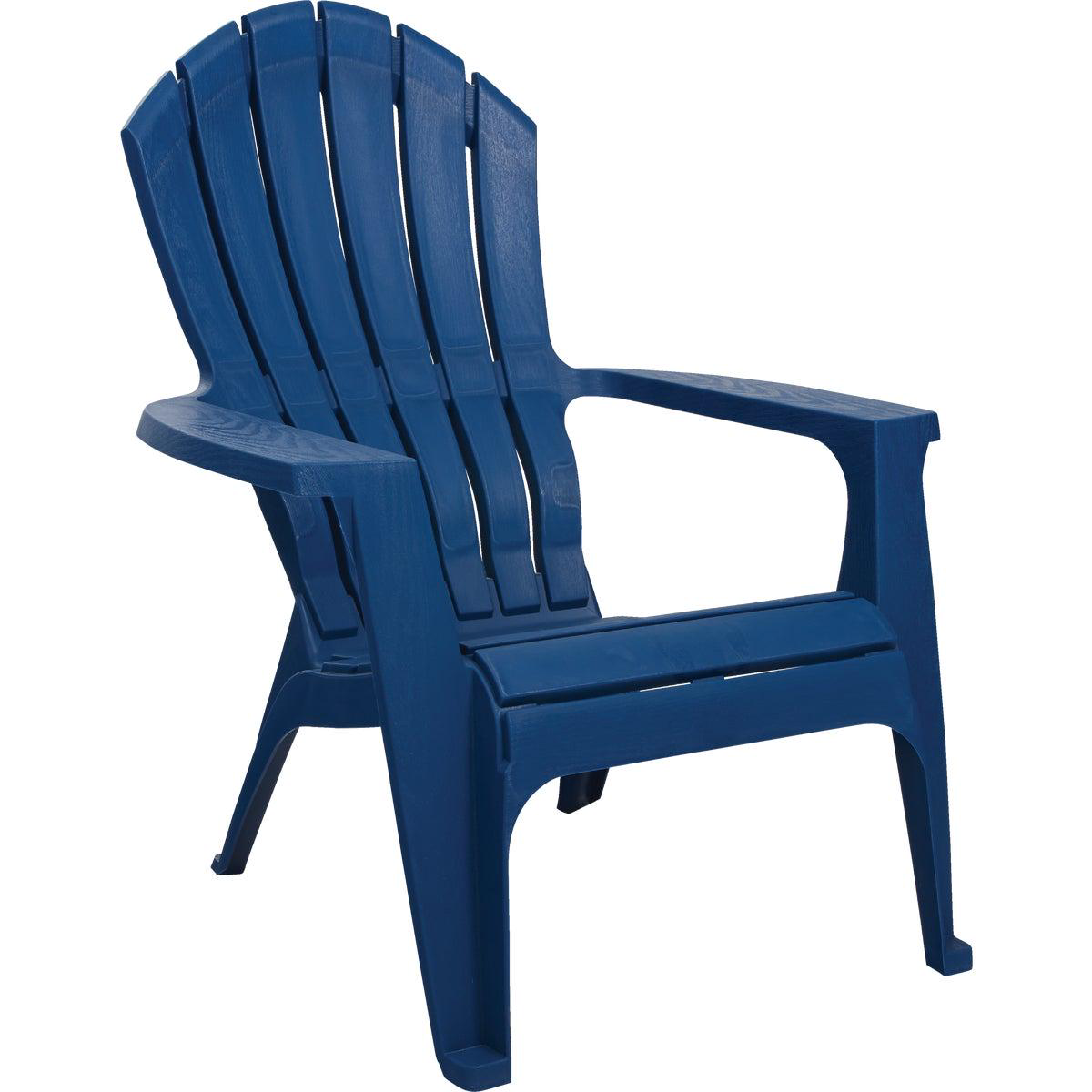 Adams RealComfort Patriotic Blue Resin Adirondack Chair