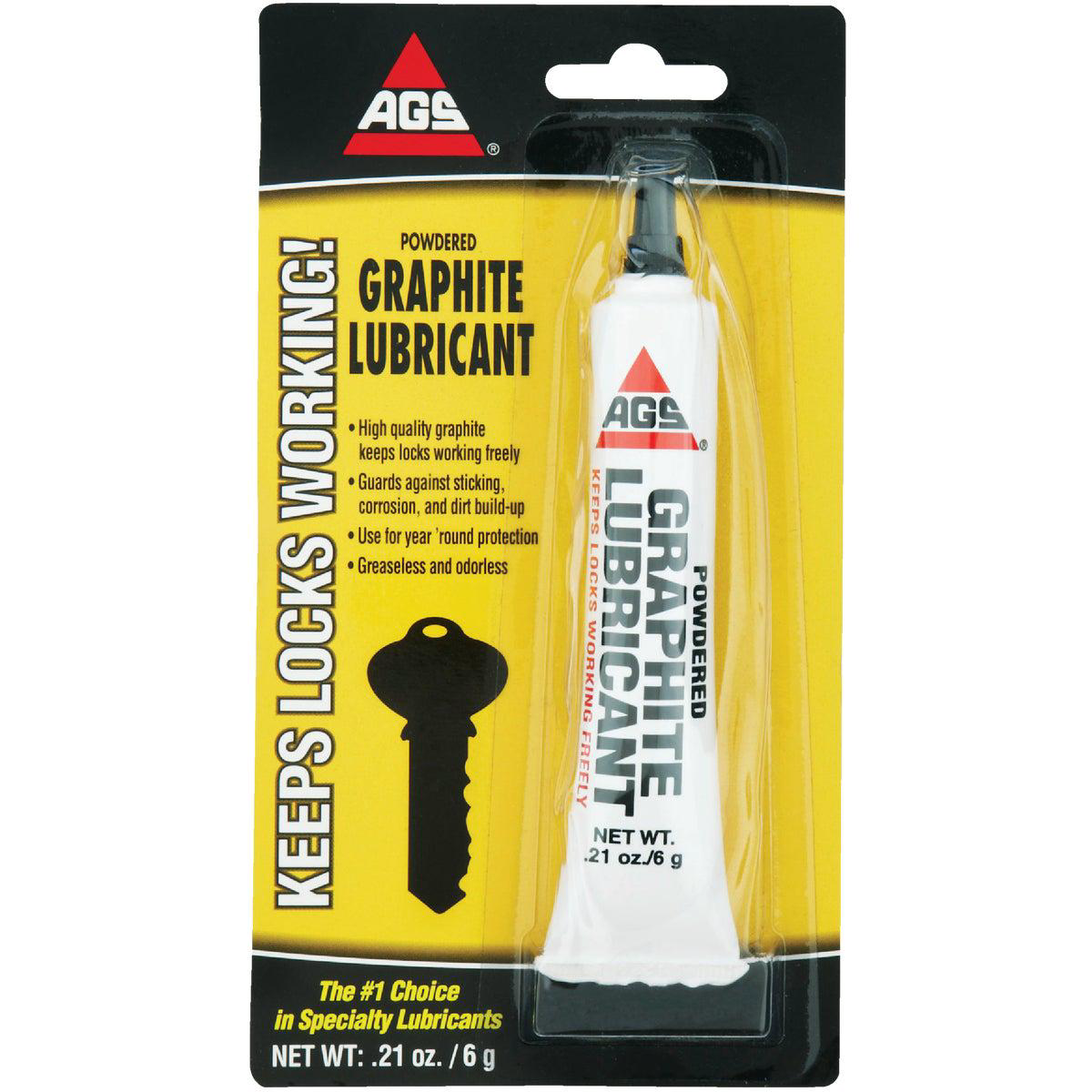 AGS 021 Oz Tube Powdered Graphite Dry Lubricant