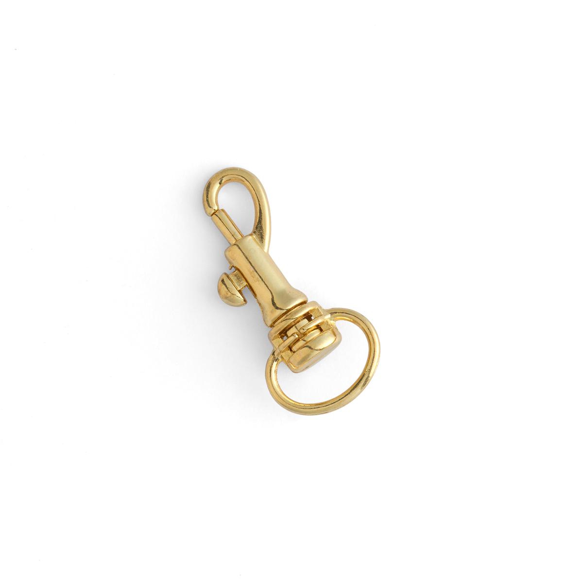 All Purpose Mini Swivel Snaps – Brass Plate | 1/2″ (13 mm)