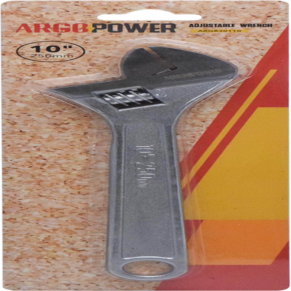 Argo Adjustable Wrench 10″  Professional Strength Tool