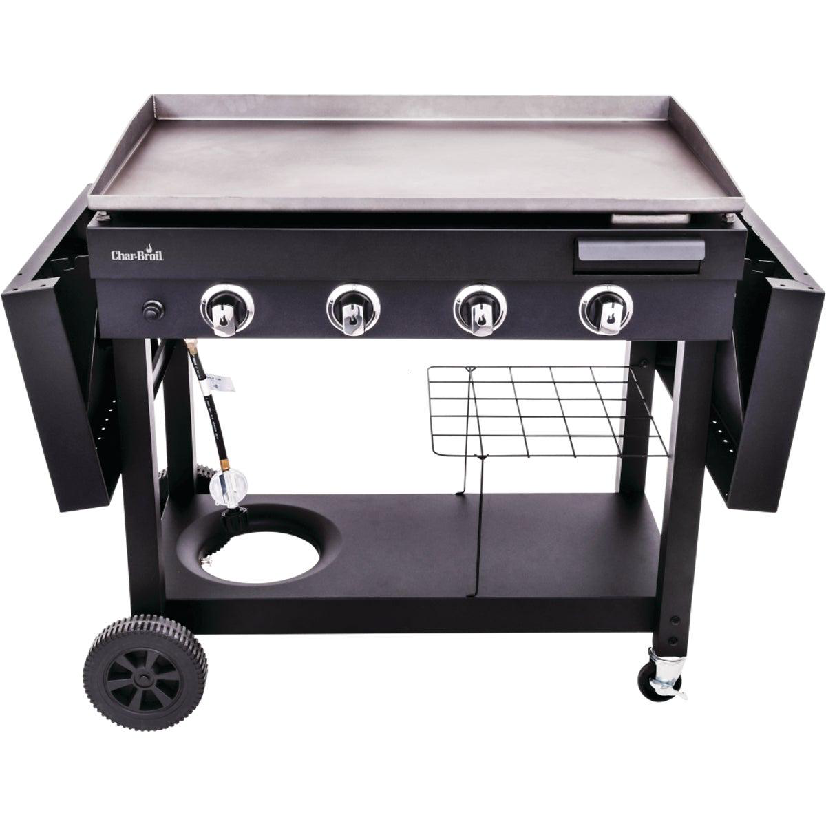 Char-Broil 4-Burner Black 40000 BTU 778 Sq In Outdoor LP Gas Griddle