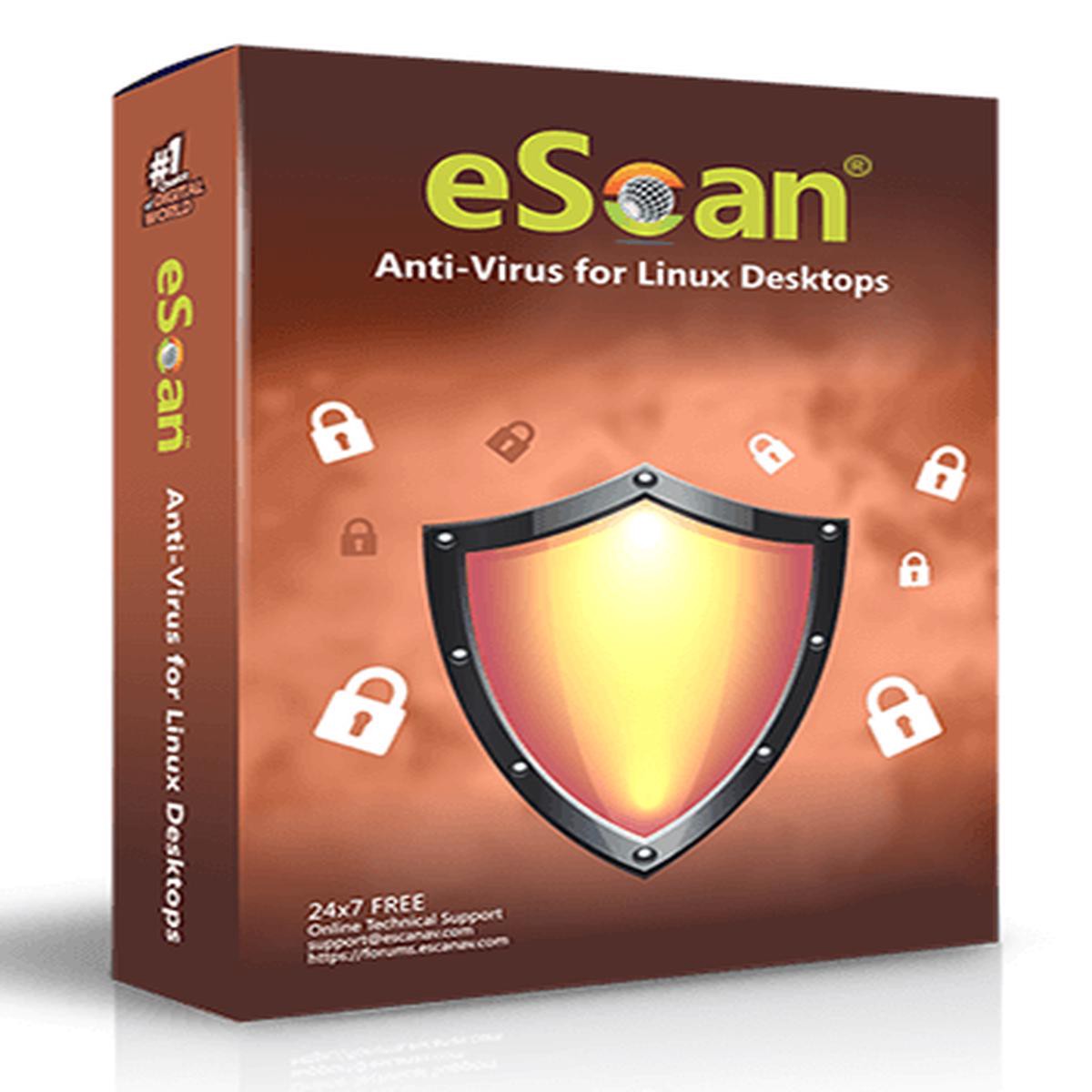 eScan Anti-Virus for Linux Desktops Subscription (Download) 8211 76 1 Year