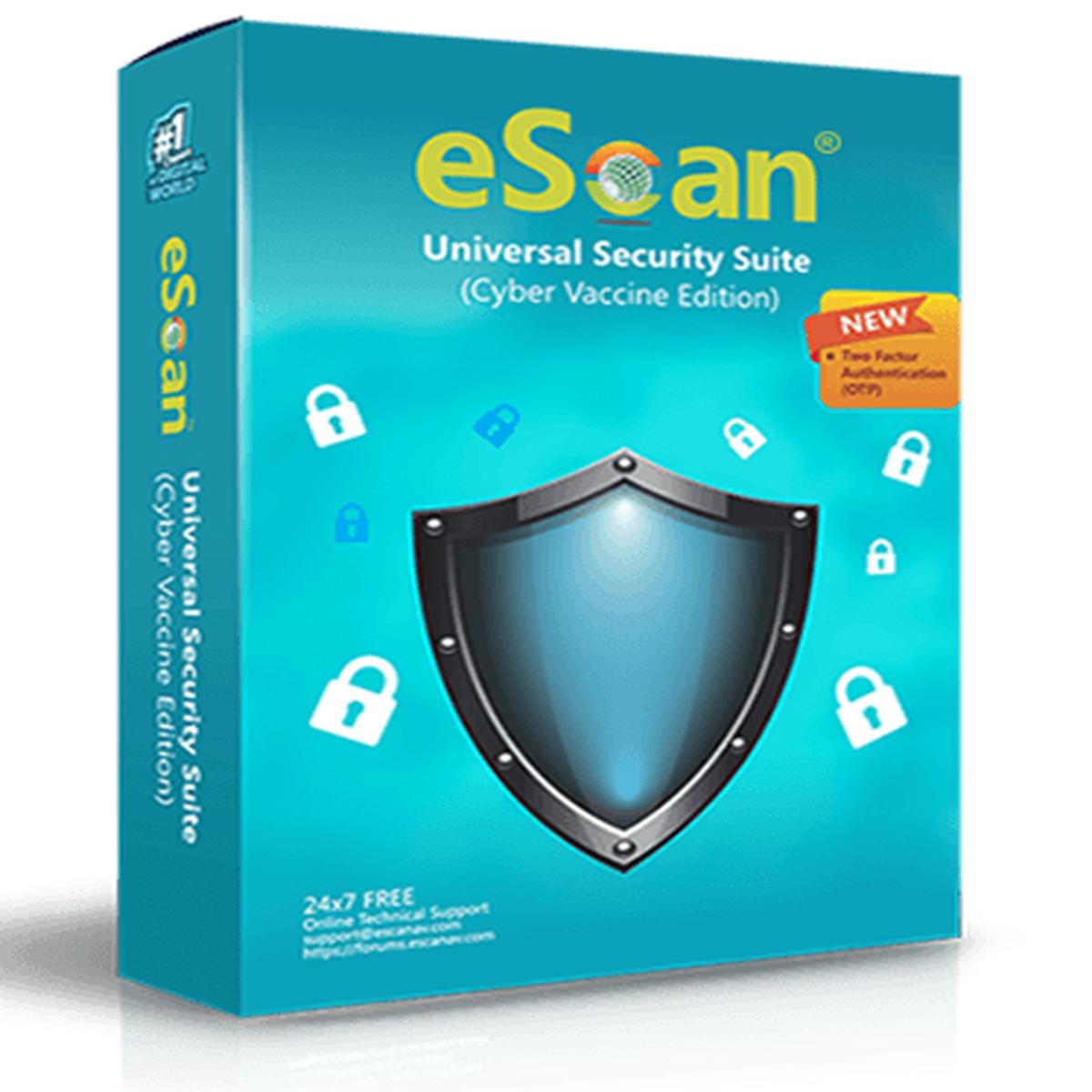 eScan Universal Security Suite Cyber Vaccine Edition Subscription for Android iOS Linux Mac 038 Windows (Download) 8211 4 3 Years