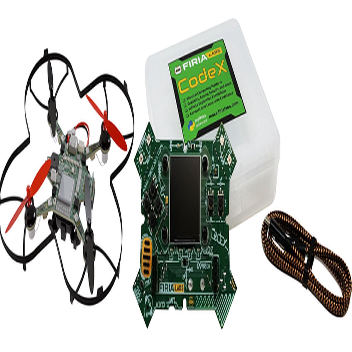 Firia Labs CodeAIR Fly with Python Kit (2 Options) 8211 Firia Labs CodeAIR Fly with Python Kit 038 CodeX Controller