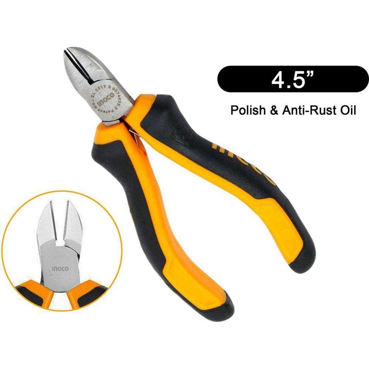 Ingco HMDCP08115 Mini Diagonal Cutting Pliers 4.5″