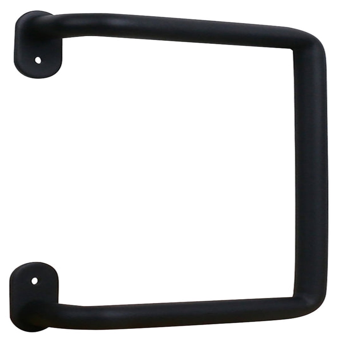 National Hardware N700-103 Troy Pull 8 in H Steel Matte Black