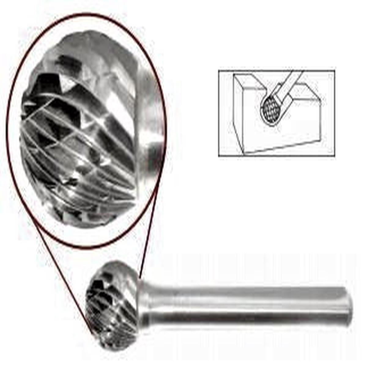 NORSEMAN NOR-18089 – Ball Shape Carbide Burr