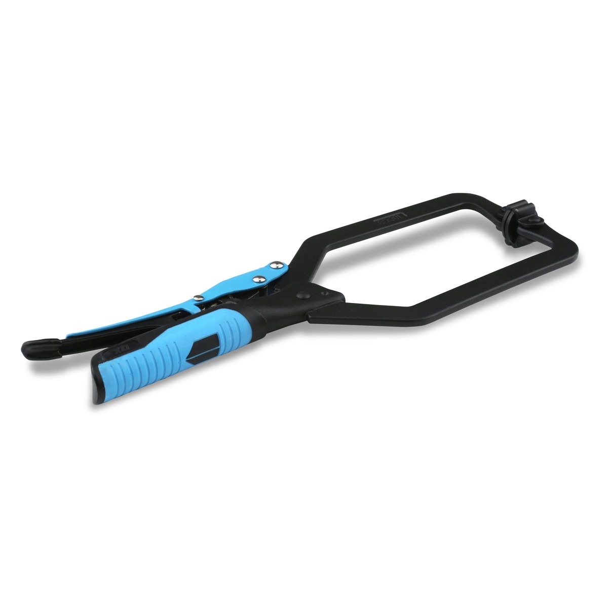 OX Auto Adjust 10-Inch Long Reach C Clamp With Swivel Pad – Gripped