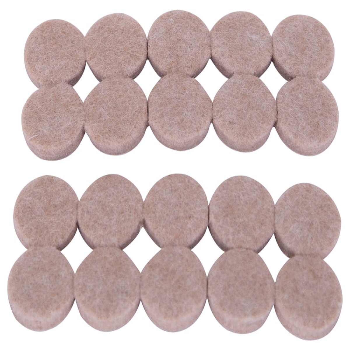 ProSource FE-50200-PS Furniture Pad Felt Cloth Beige 34 in Dia 316 in Thick Round