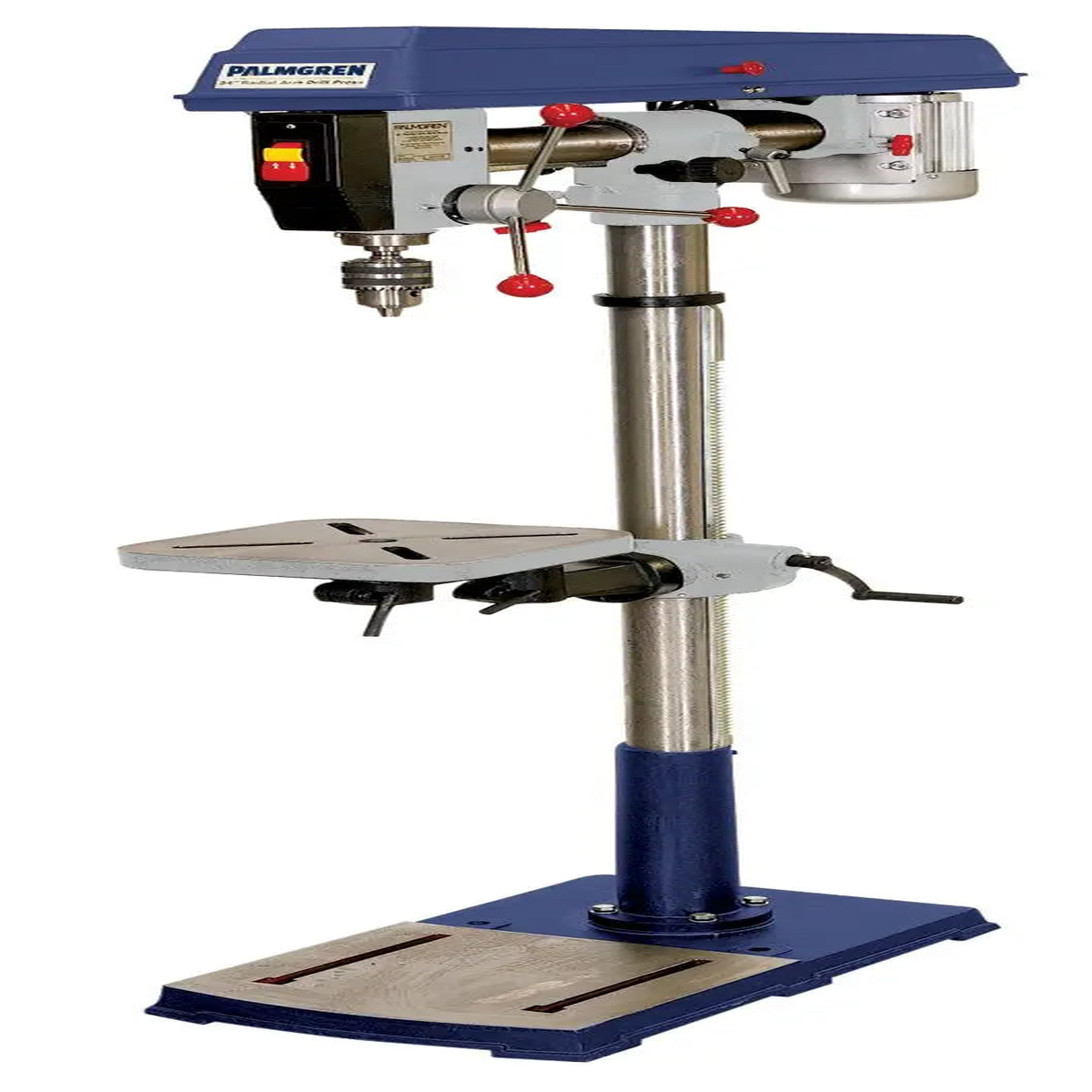 Radial Arm – 5 Speed Step Pulley Floor Drill Press