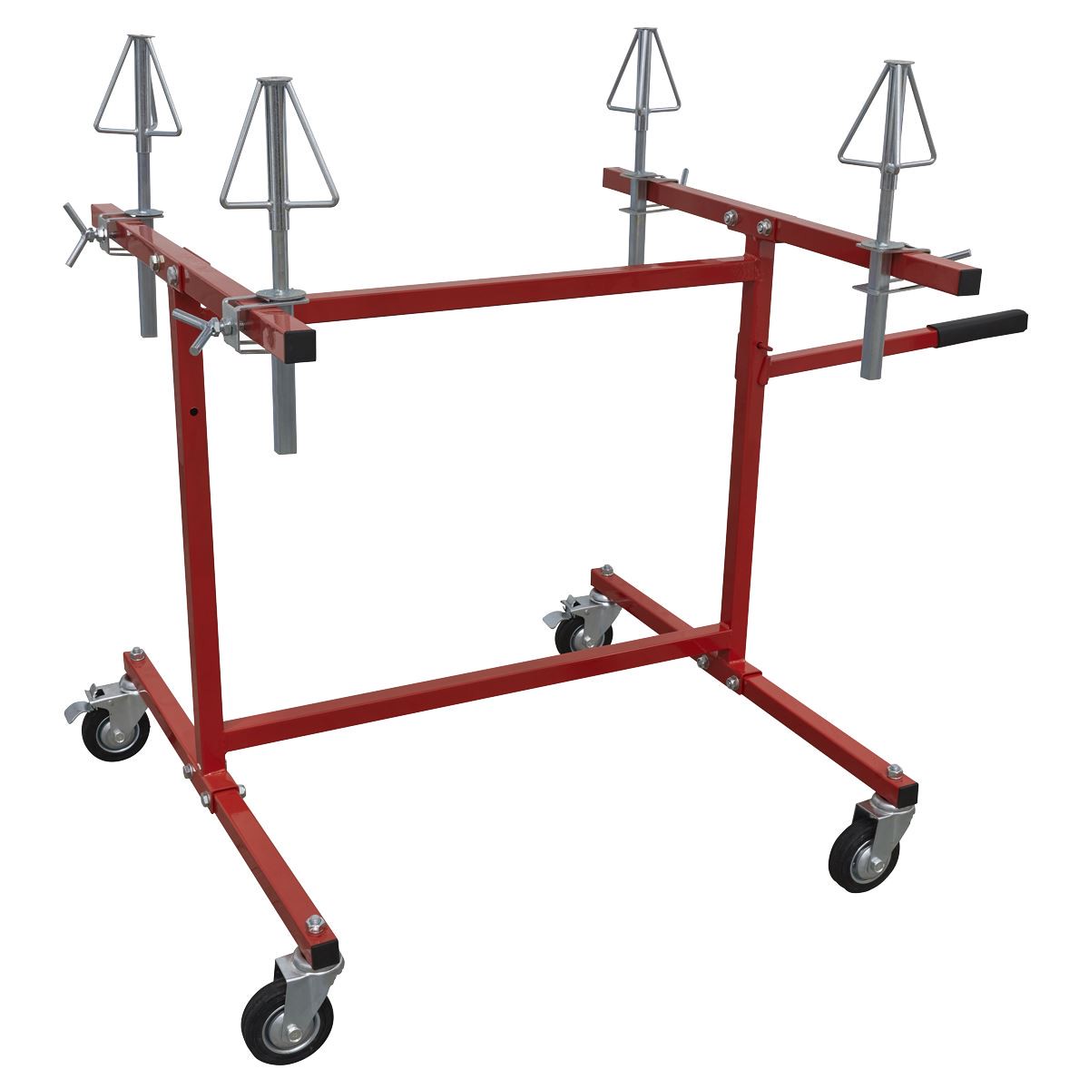 Sealey Alloy Wheel Repair/Painting Stand – 4 Wheel Capacity MK74