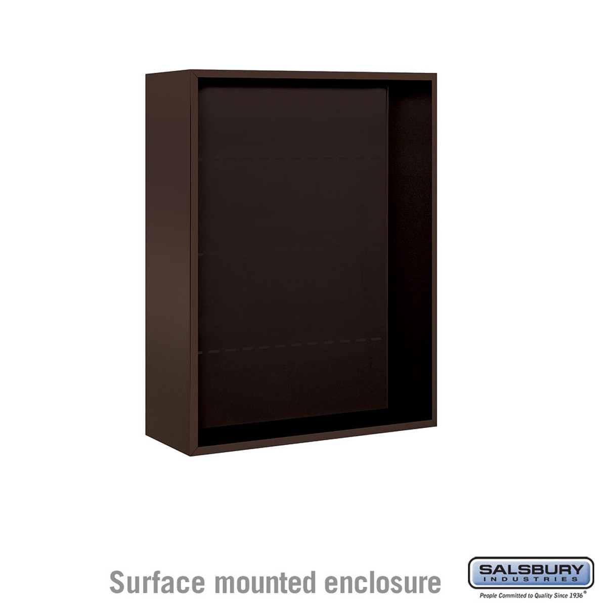 Surface Mounted Enclosure – for 3710 Double Column Unit – Bronze