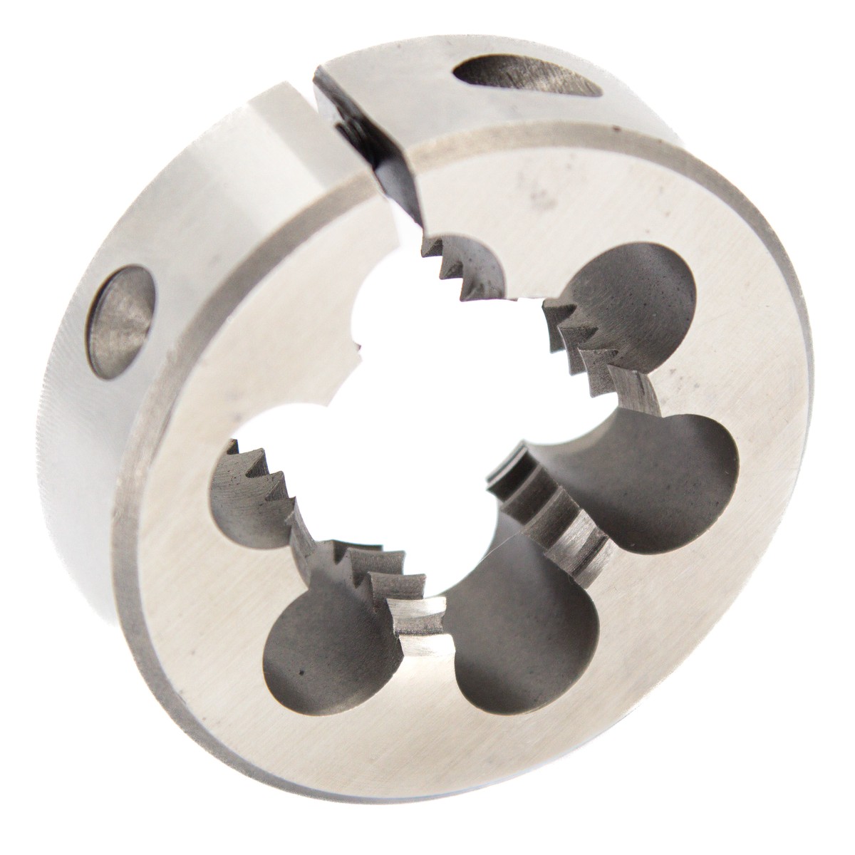 #2-56 UNC X 13/16″ OD HSS Left Round Adjustable Die