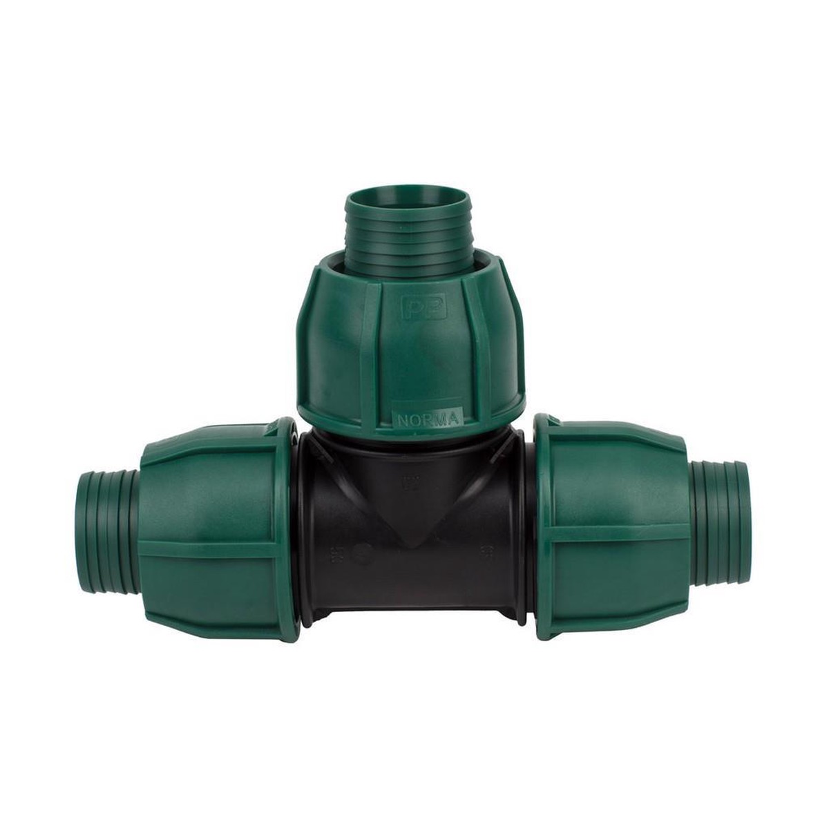 2″ x 2″ x 2″ Rural Tee PE x PE x PE Norma Rural Compression