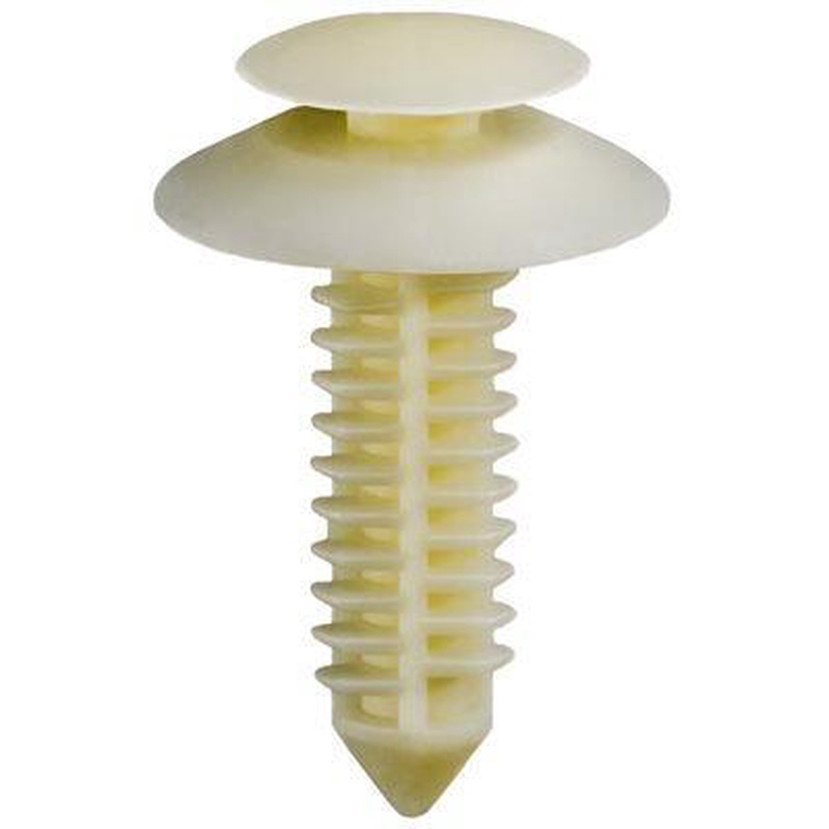 5/16″x1″ White Nylon Double Headed Trim Panel Retainer