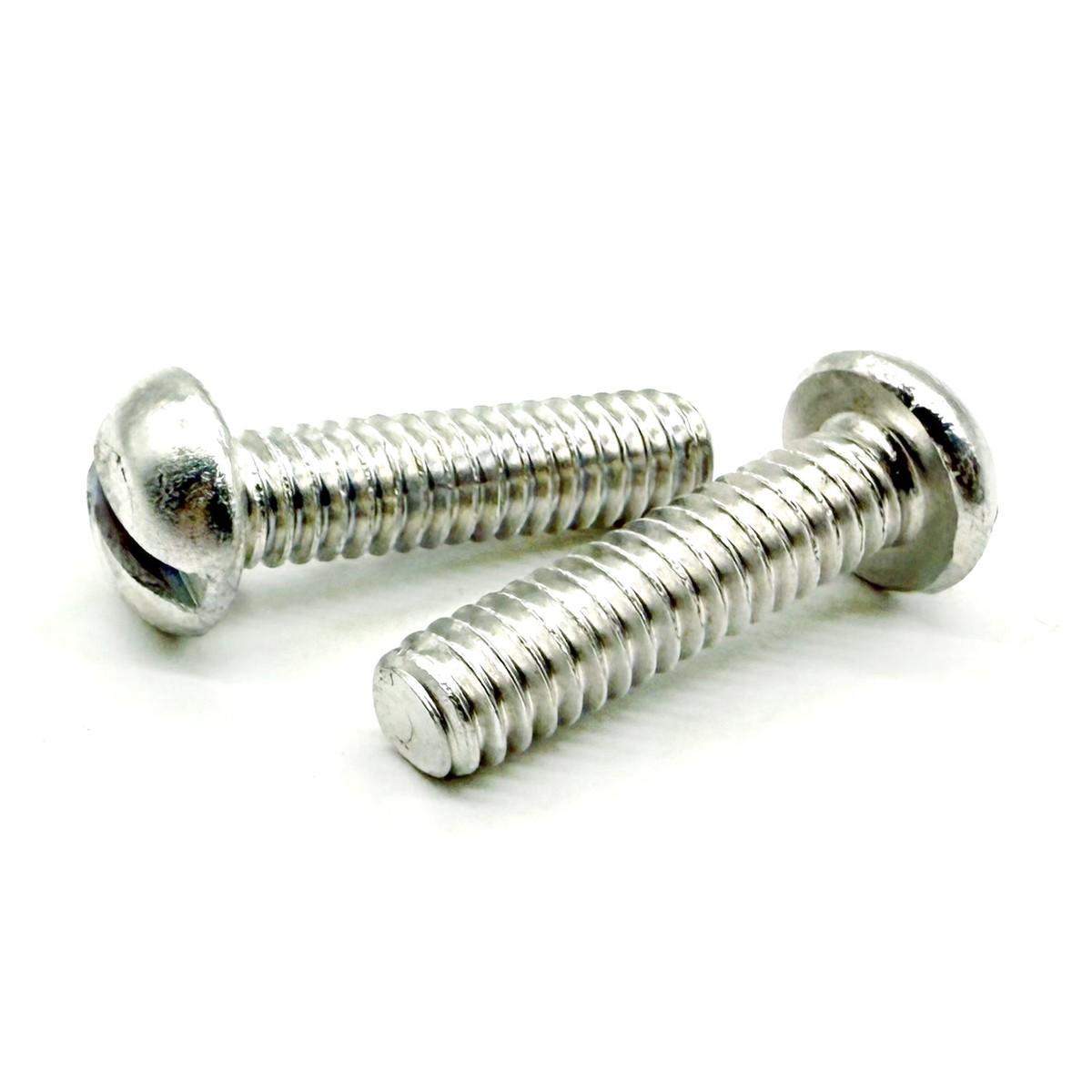 #6-32×1/4″ Aluminum Slotted Round Head Machine Screw