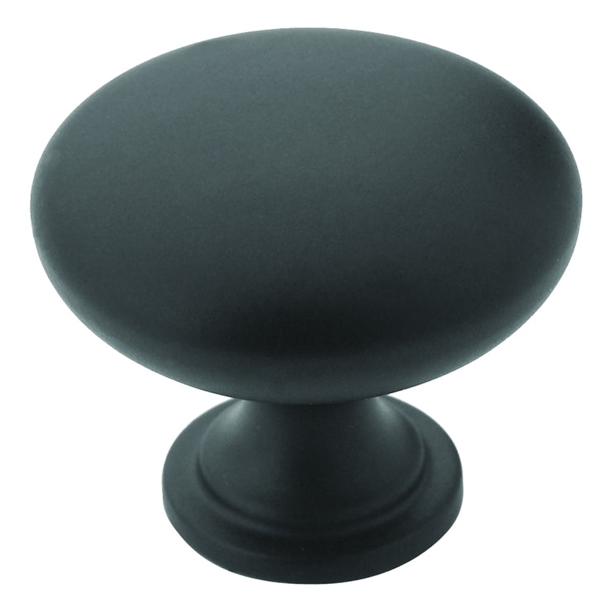 Amerock Allison Value Series BP53005FB Cabinet Knob 1-18 in Projection Matte Black
