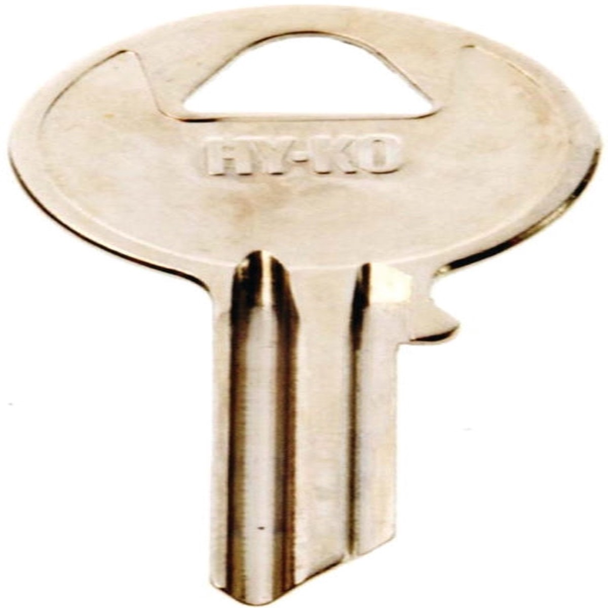 Hy-Ko 11010Y5 Key Blank Brass Nickel For Yale Cabinet House Locks and Padlocks Y5 Key Number Pack of 10