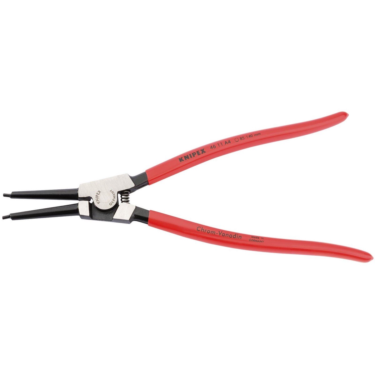 Knipex Knipex 46 11 A4 85mm – 140mm A4 Straight External Circlip Pliers – 81030