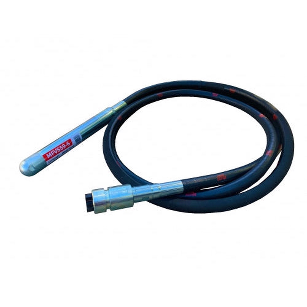 Masterfinish Concrete Vibrator Steel Tip 59MM X 9M MFVS59-9