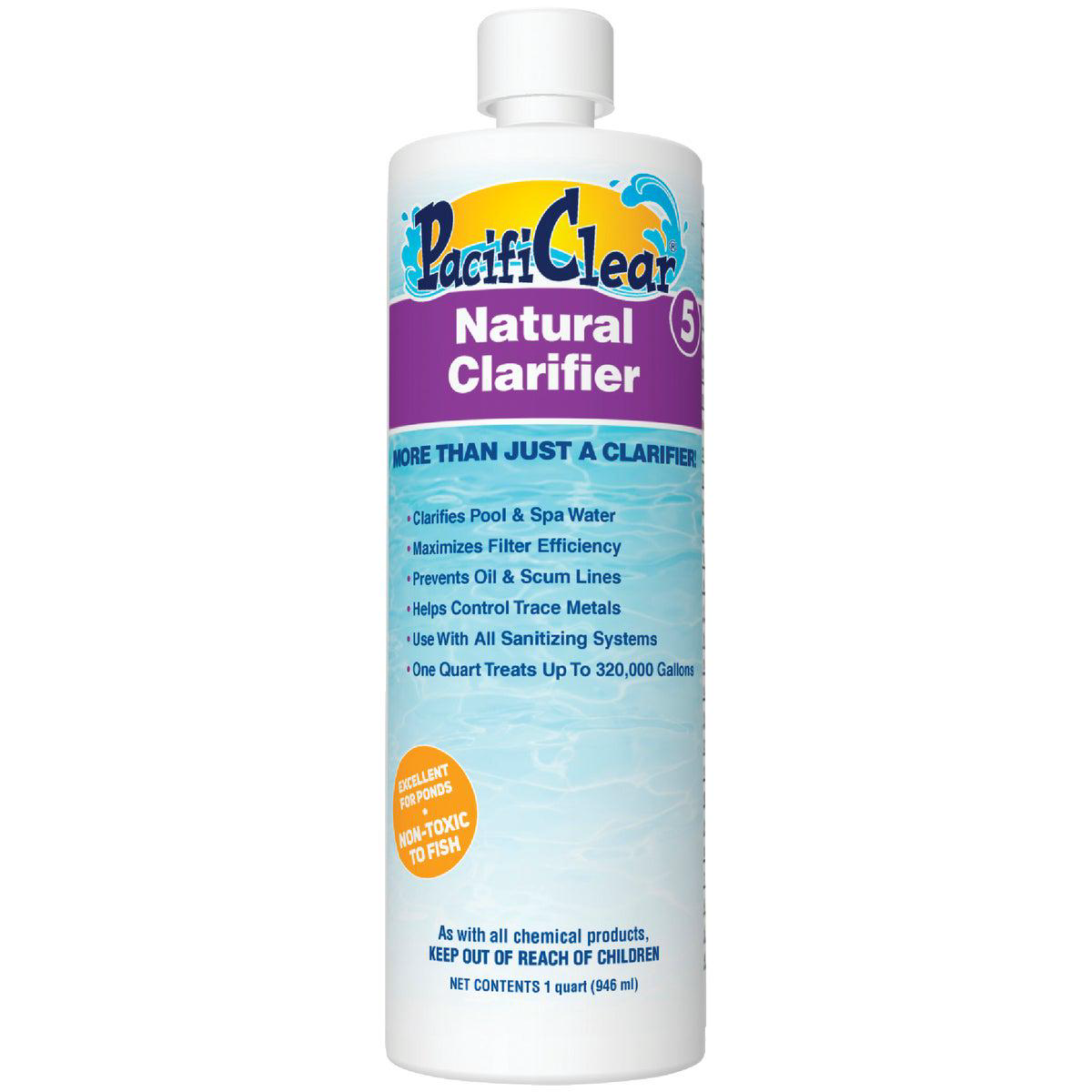 PacifiClear 1 Qt Liquid Natural Clarifier
