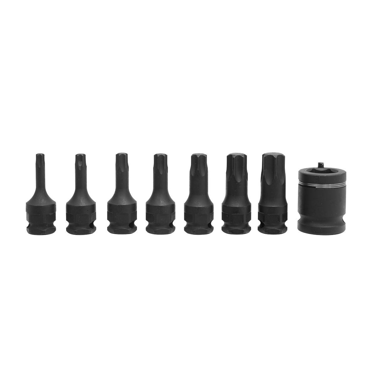 Sealey Impact TRX-Star* Socket Bit Set 8pc 3/8″Sq Drive AK5621