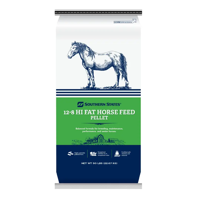 Southern States 12-8 Hi Fat Horse Feed Pellet