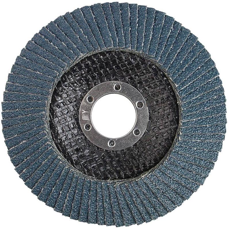 60 Grit 4-1/2″ x 7/8″ Flap Disc Wheel
