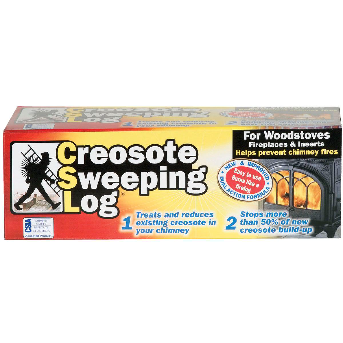 Creosote Sweeping Log 3 Lb Log Creosote Remover