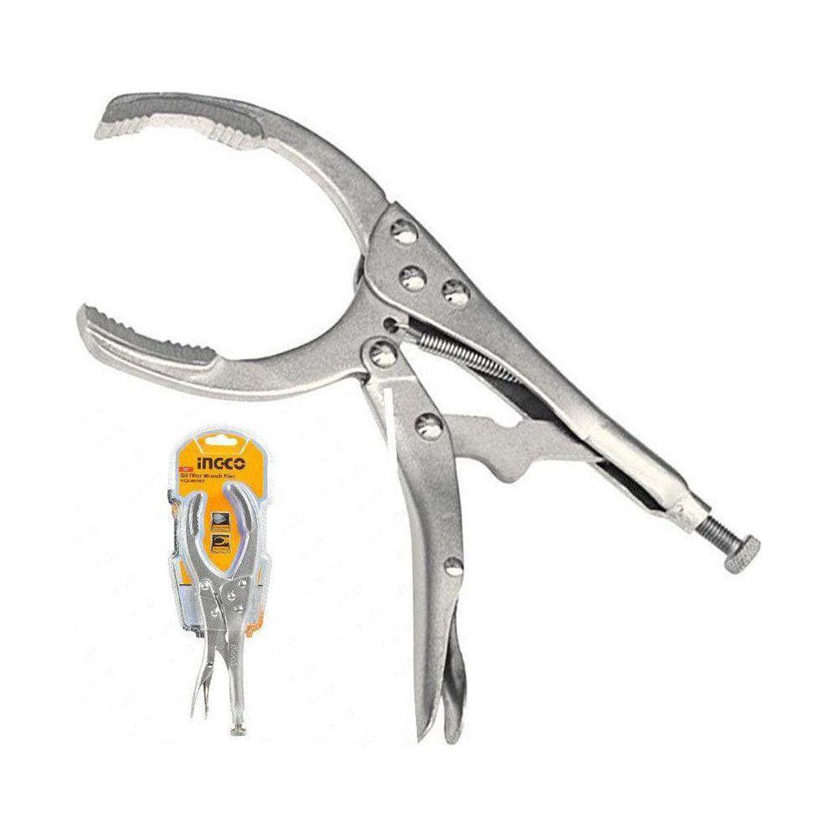 Ingco HCJLW0509 Oil Filter Wrench Plier 10\