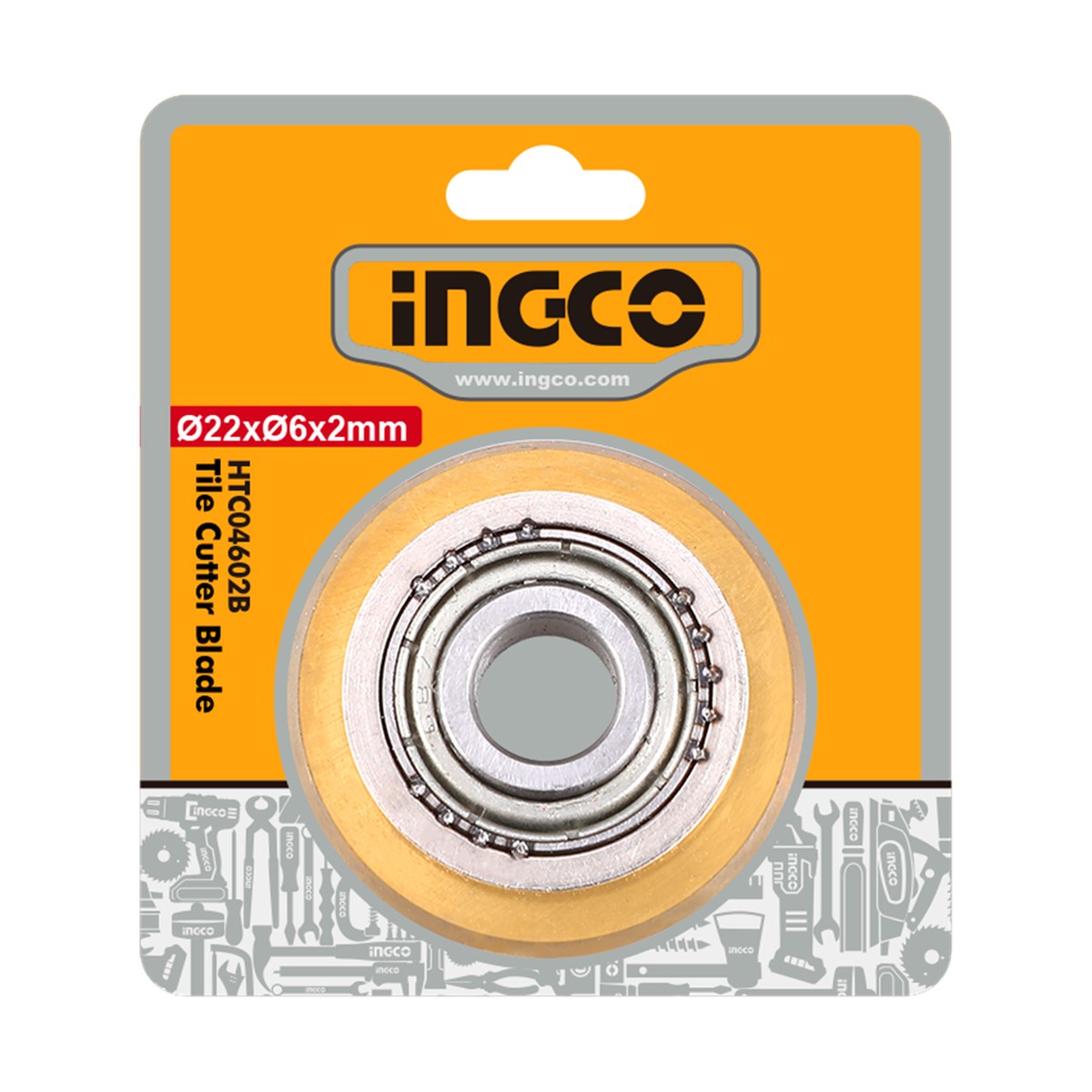 Ingco HTC04602B Tile Cutter Blade 22X6X2MM