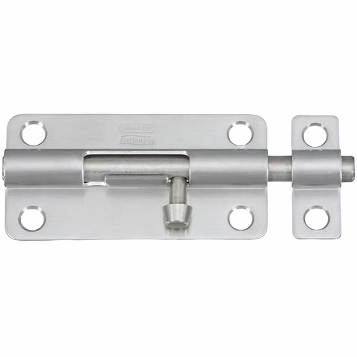 National Hardware 4 Stainless Steel Door Barrel Bolt