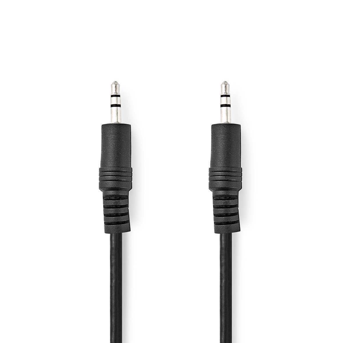 Nedis Stereo Audio Cable 3.5mm Male 3.5mm Male Nickel Plated 5m Round Label