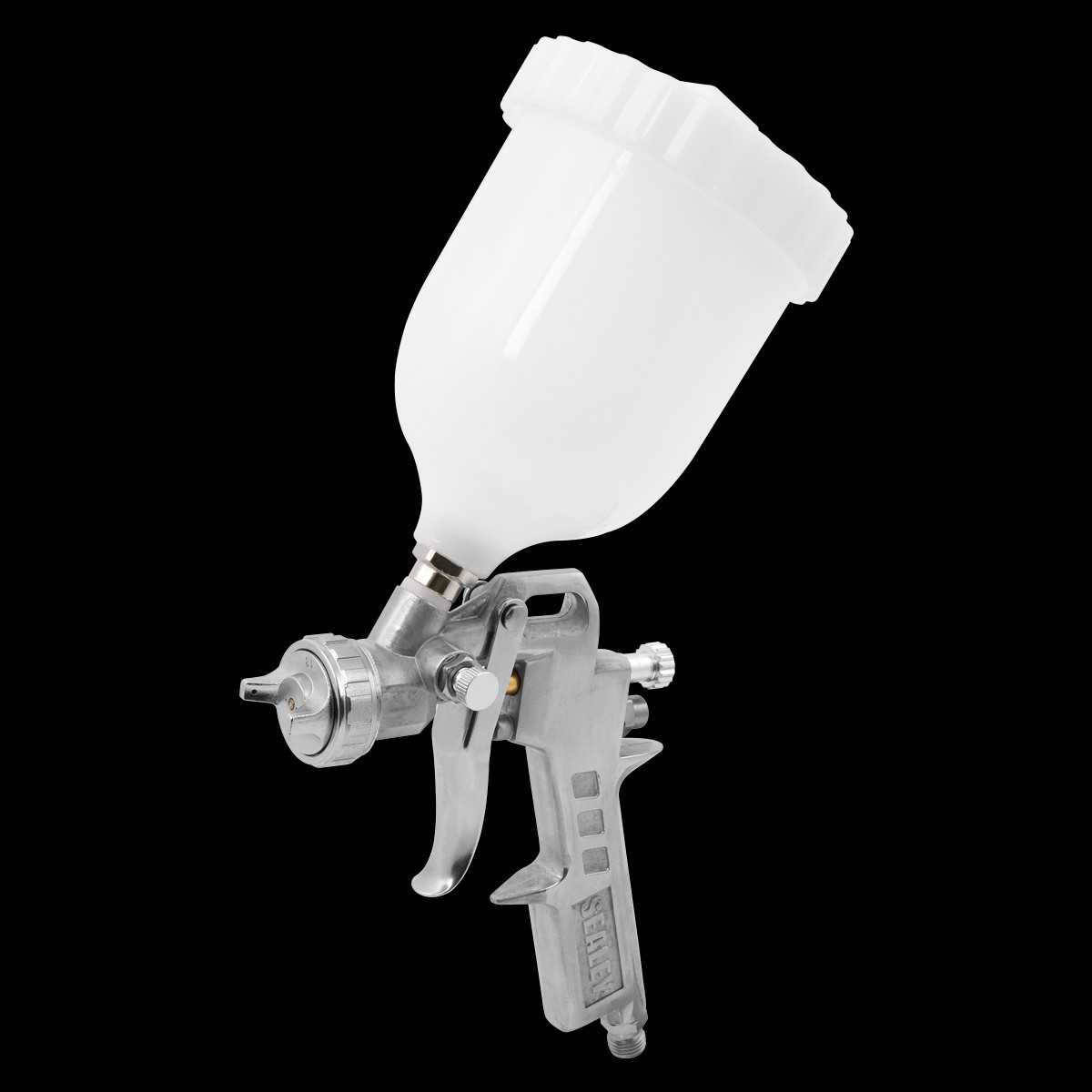Sealey SSG503 Spray Gun Gravity Feed 1.5mm Set-Up