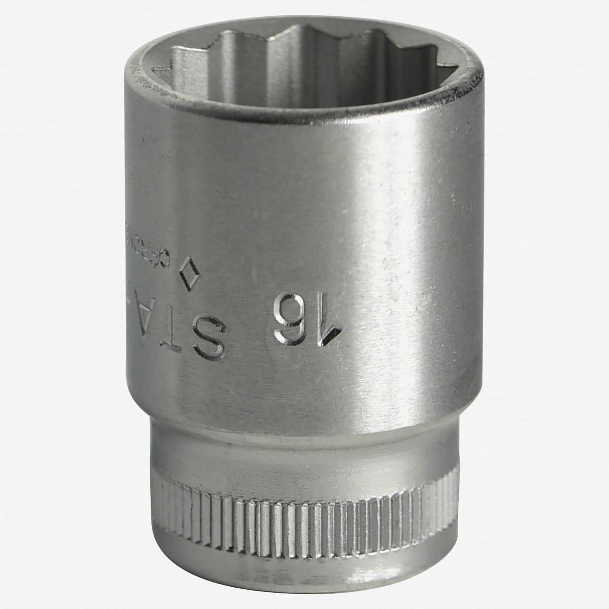 Stahlwille 45 Socket, 3/8″ Drive, 12 Point, 16 mm