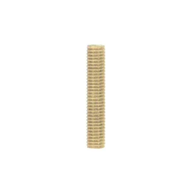 1/8 IP Steel Nipple – Yellow Zinc Plated – 8-1/2″ Length – 3/8″ Wide – 400-Pack
