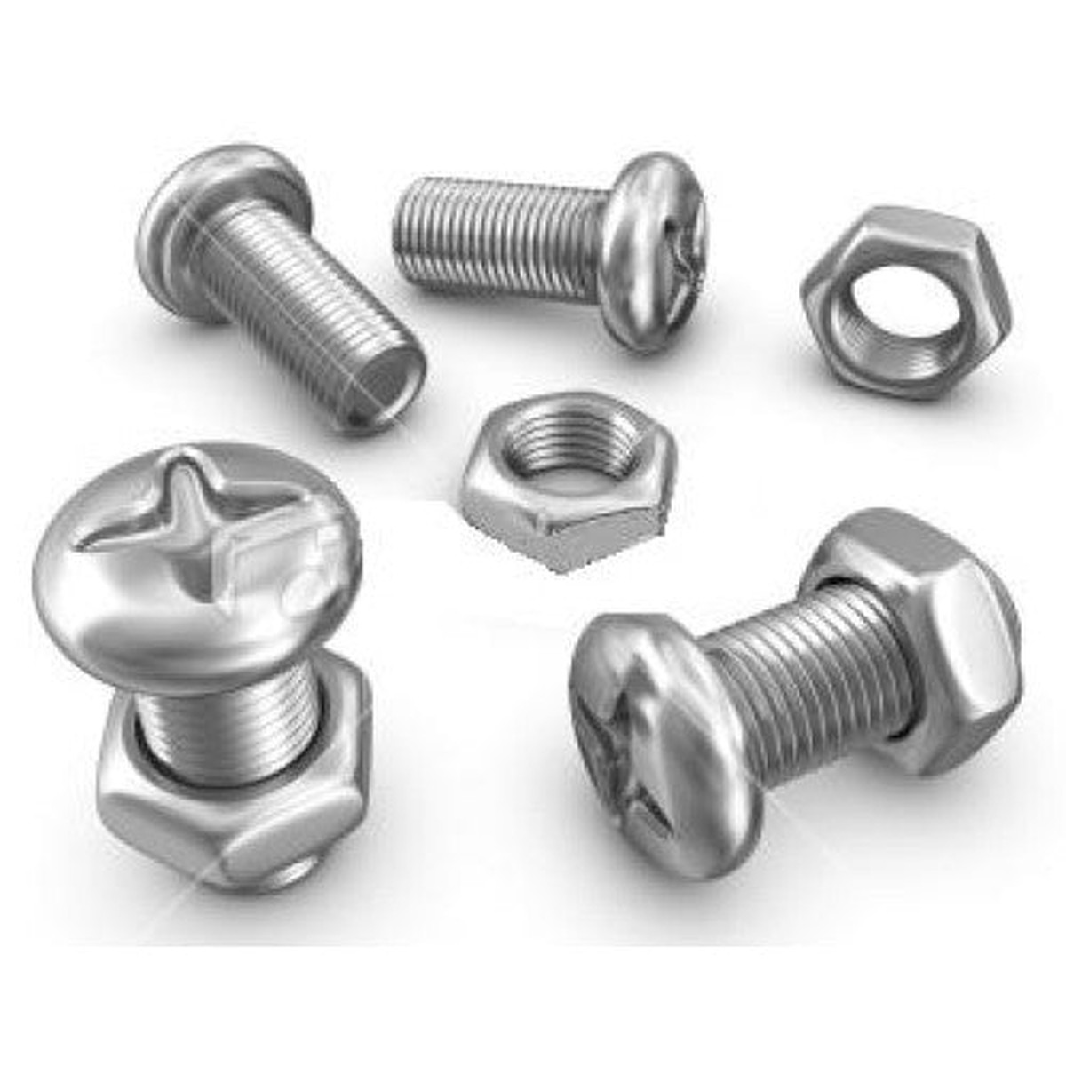 41001 – SCREWS AND NUT 1/4IN KIT PAN HEAD (10 pcs/pkg)