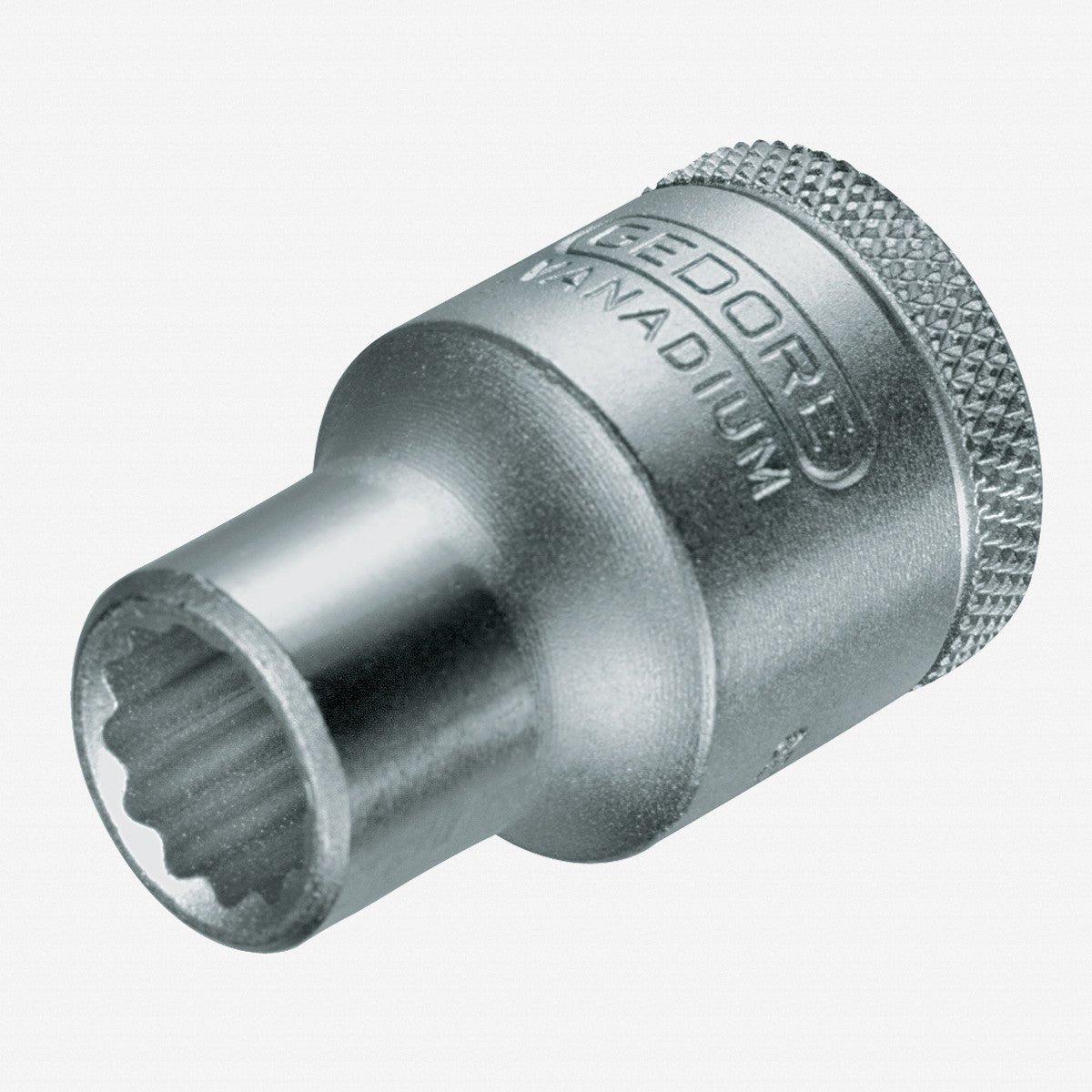 Gedore D 19 1/2W British Standard Whitworth Socket 1/2″ Drive, 1/2 W