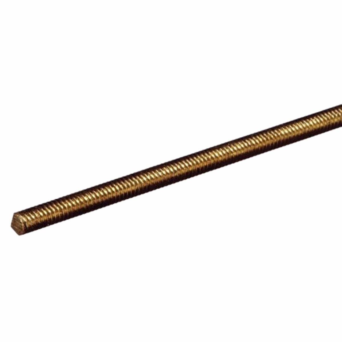Hillman Brass Threaded Rod 10-24 x 1 ft