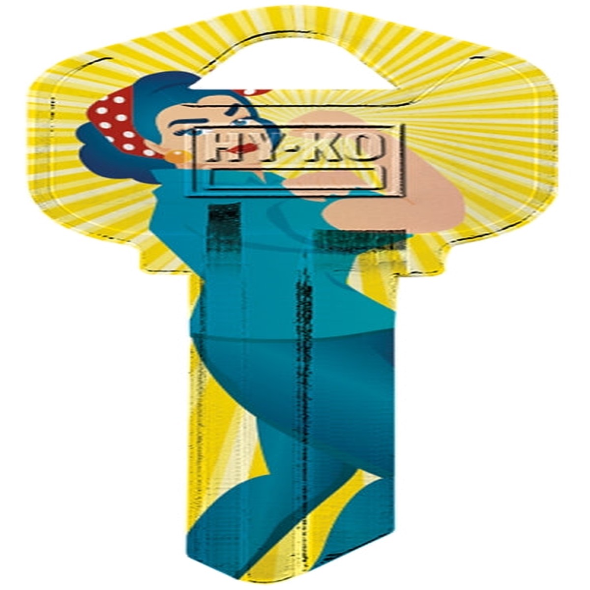 KW1-34 KEYBLANK WOMAN Pack of 10