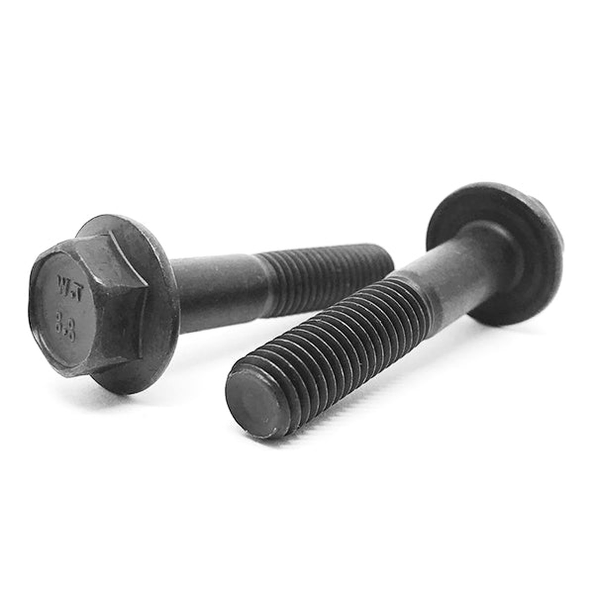 M12-1.75×70 Class 8.8 Hex Flange Bolts Plain & Oil