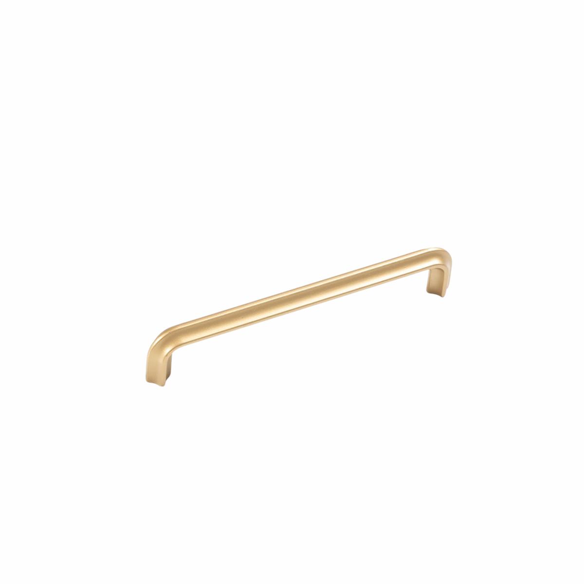 Momo Lumi D Handle 160mm Satin Brass