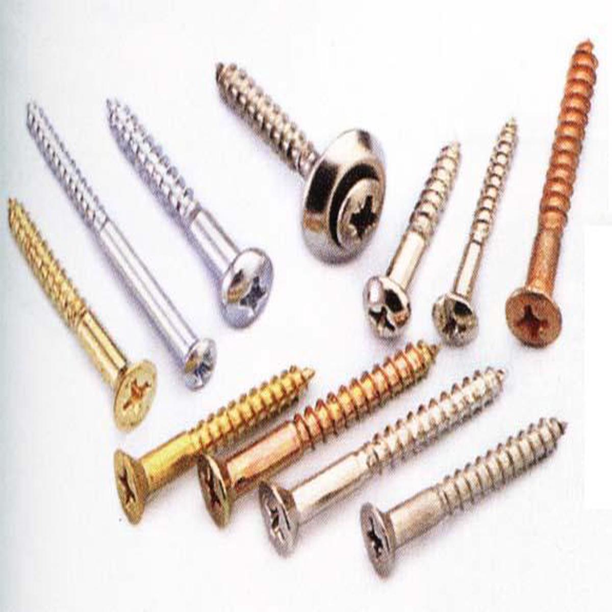 WHS-2411-CH – SCREW WOOD #8X2IN PHILIPS FLAT HEAD BLACK OXIDE (24 pcs/pkg)