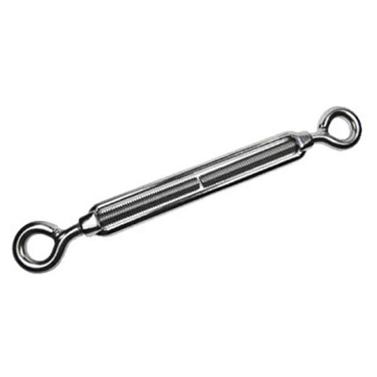 3/8″ x 6″ Eye & Eye Stainless Steel Turnbuckle