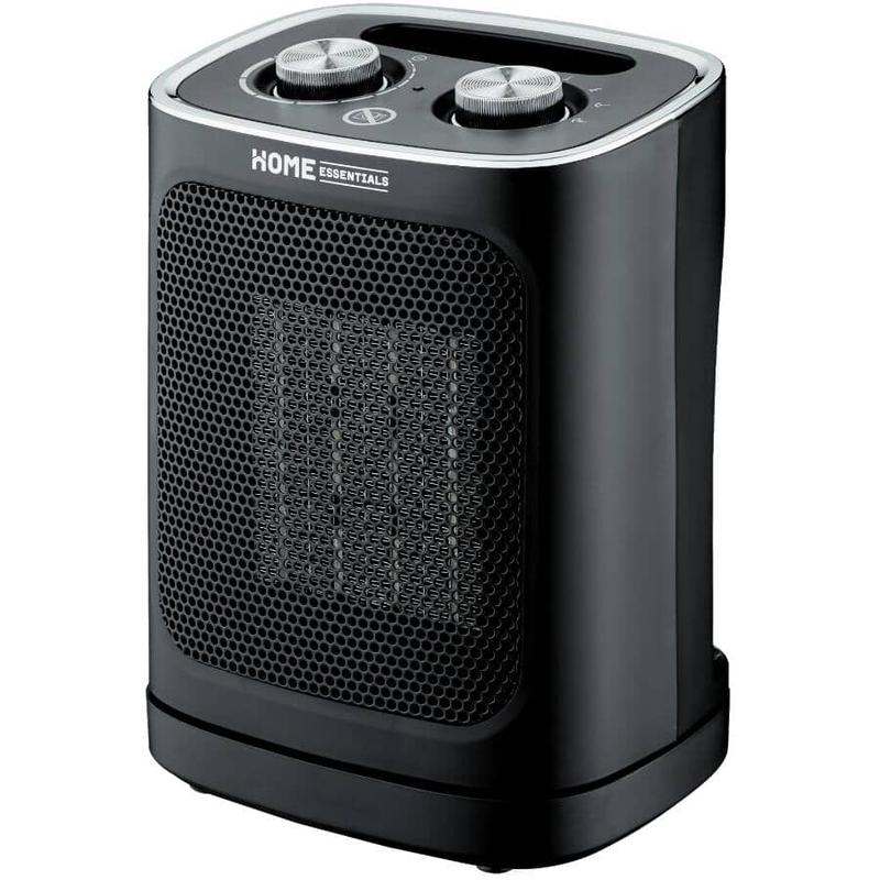 950W – 1500W Ceramic Heater with Oscillation & Thermostat – Black