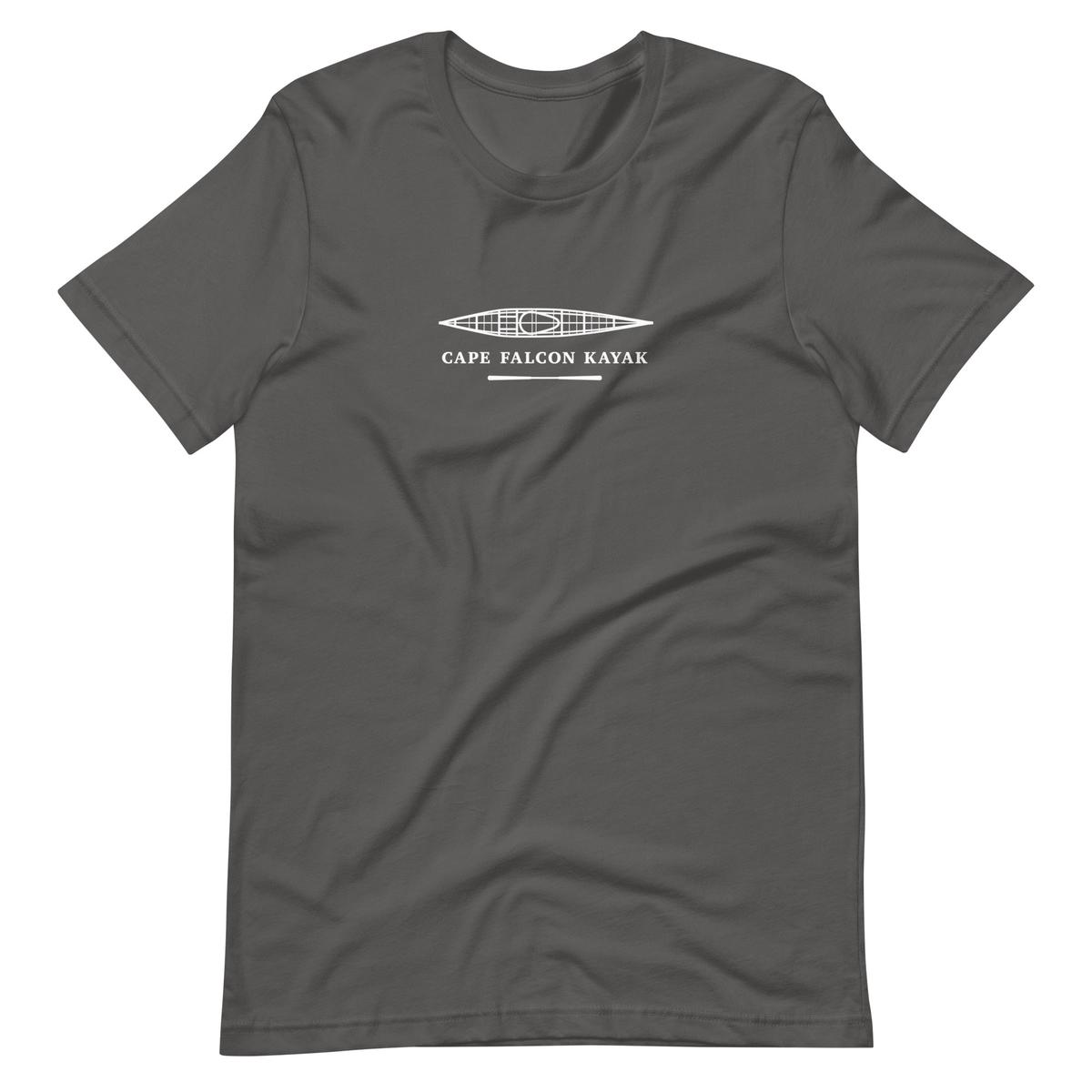 Cape Falcon Logo Tee – M | Asphalt