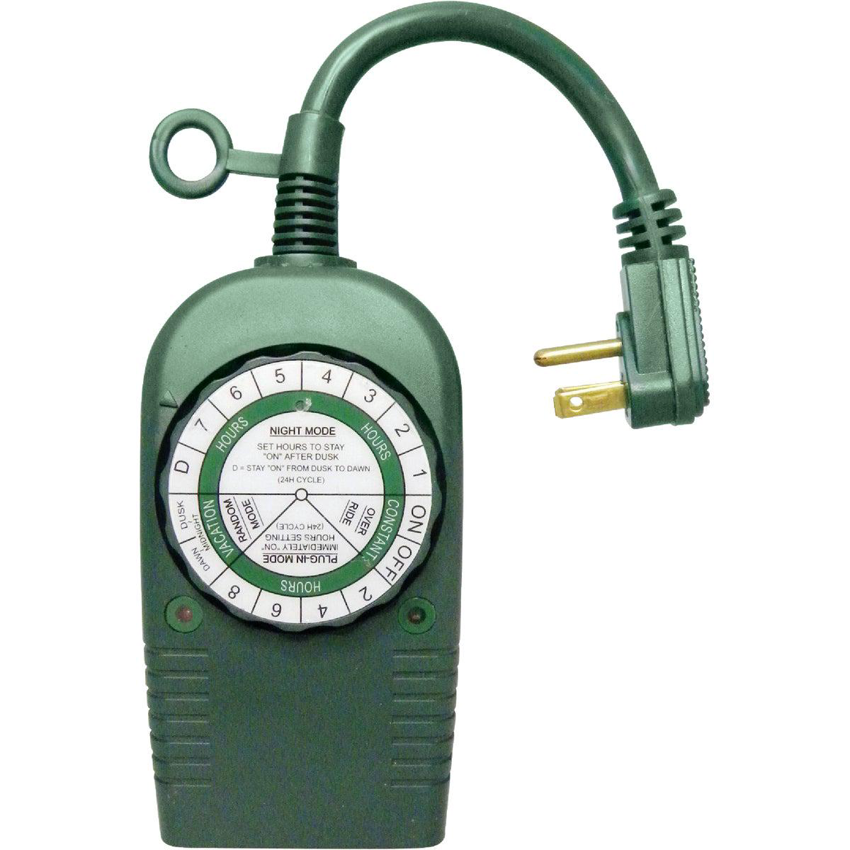 Do it 125A 120V 1500W Green Outdoor Timer